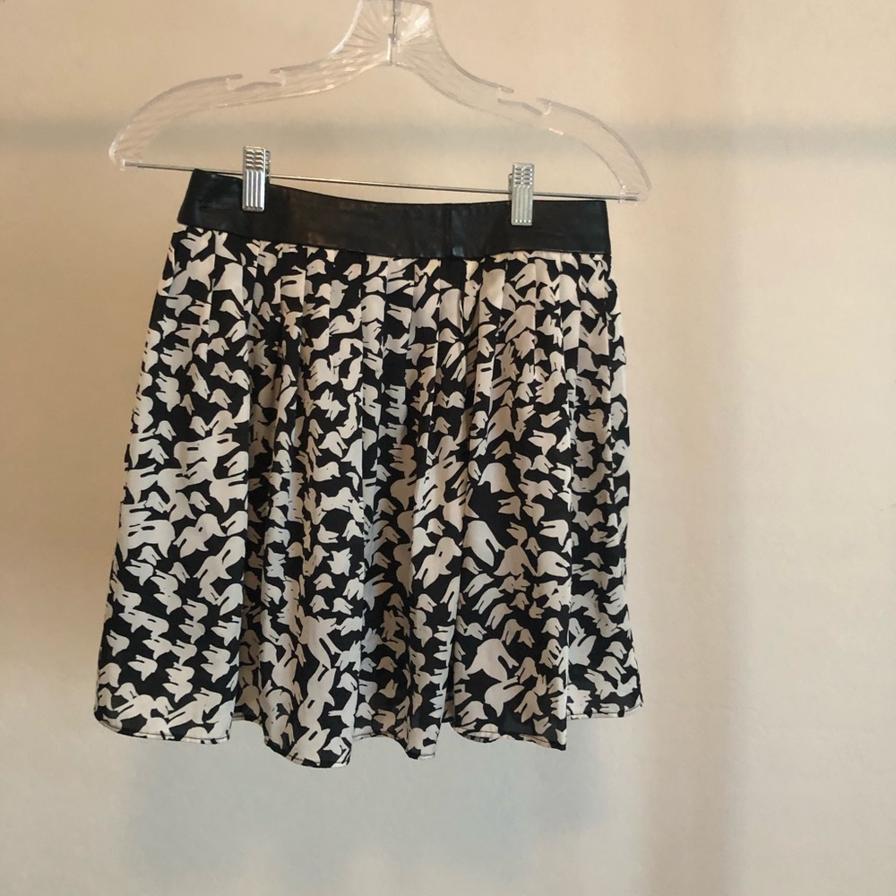 Silk High Waisted Skirt